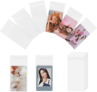 100 Packs Photocard Sleeves, 200Microns Kpop (Sealable) Amazon For Sale