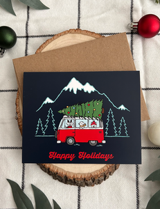 A Merry Woofmas Ride | Greeting Card Outlet Online