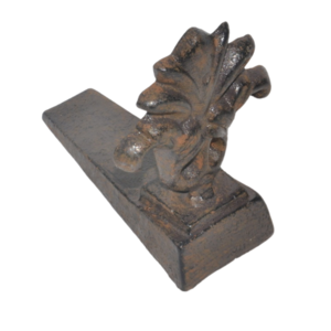 Cast Iron - Doorstop Crest Outlet 2025 New