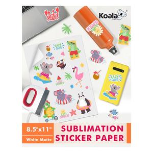 100% Waterproof Matte White Sublimation Sticker Paper 25 Sheets Outlet Store Cheap Online