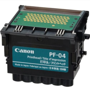 Canon PF-04 Print Head Outlet With Credit Card
