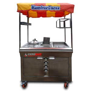 Carrito sanguchero 3 en 1 en acero inoxidable Buy Cheap Limited Edition