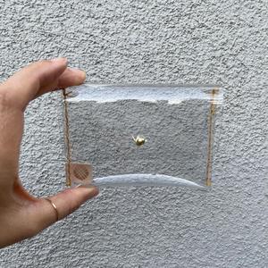 k(not) clear pouch-regular vaccine card sized With Paypal For Sale