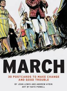March: 30 Postcards to Make Change and Good Trouble For Sale 2025