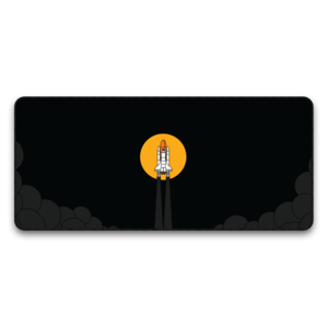 ClickyDuck Space Shuttle Deskmat/Mousepad Free Shipping 100% Guaranteed