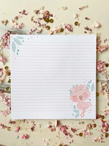 7x7 Flamingo notepad Quality From China Cheap