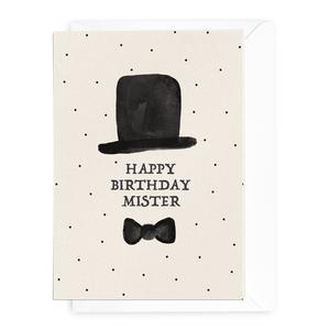 'Happy Birthday Mister' Greeting Card Cheap Sale Sast