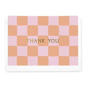 'Thank You' Sherbet Check Greeting Card Cheap Sale Best Wholesale