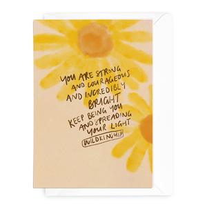 'Keep Being You' Greeting Card Inexpensive For Sale