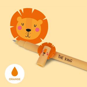 Erasable Gel Pen 'Lion' with Orange Ink Buy Cheap Extremely