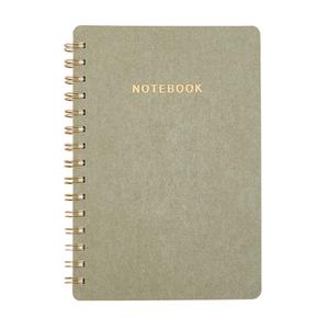 'Sage' Lined Wirebound Notebook Fast Delivery For Sale