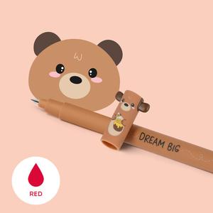 Erasable Gel Pen 'Teddy Bear' with Red Ink Clearance Marketable