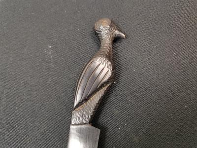 Antique Bird Letter Opener Carved Wood Carving Wooden Figural Novelty Recommend Sale Online