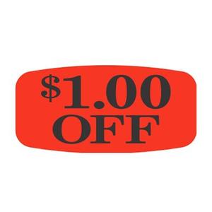 $1.00 OFF Label | Roll of 1,000 Outlet Geniue Stockist