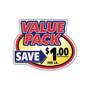 $1.00 - Value Pack Oval Label | Roll of 500 Sast Sale Online