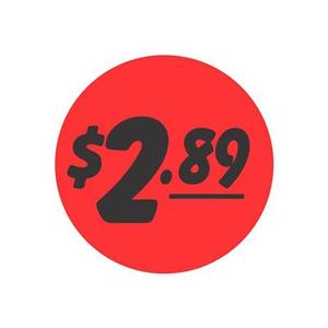 $2.89 - 1.25" Circle Label | Roll of 1,000 Clearance Best