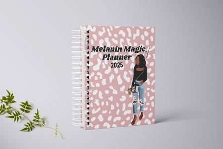 Pink Boujee AF Undated Planner   Free Gold Pen & Gold Paper Clips [PREORDER Ship Date 12/09] Good Selling Online
