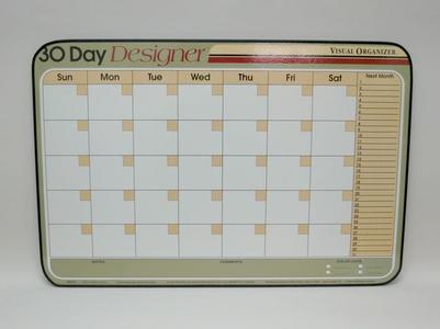 CO 30 DAY DESIGN Tan Horizontal Planner Free Shipping Genuine
