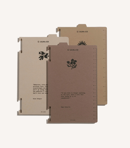 "Memories" Set of 3 Dividers for Wirebound Clearance Genuine