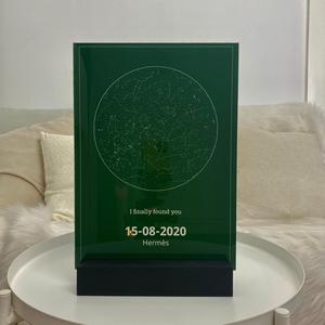 Szkieko Mapa Gwiazd / Personalizowana Mapa Nieba Clearance Perfect