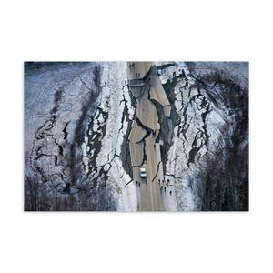 2018 Earthquake Postcard High Quality