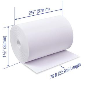 Thermal Paper 2 1/4 x 75 ft 100 rolls BPA Free Quality From China Wholesale