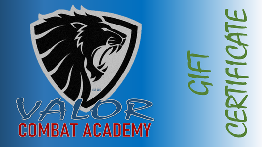 Valor Training Course Gift Certificate Cheap Perfect