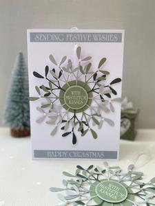 Frosty Mistletoe Christmas Card Free Shipping Very Cheap