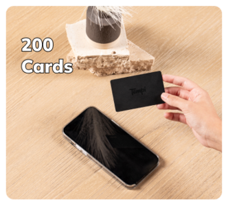 200 Digital Business Cards Comfortable Cheap Online