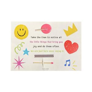 "Take The Time To Notice..." Wish Card Sale Footlocker Finishline