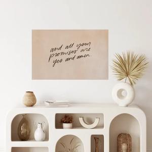 All Your Promises Leather Banner Factory Outlet Cheap Online