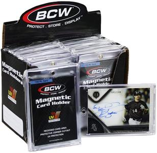 BCW 130 pt Magnetic Card Holders - 14 ct Free Shipping Visit