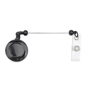 Barbell Bead Holder Badge Reel - Black Latest Collections Cheap Pice