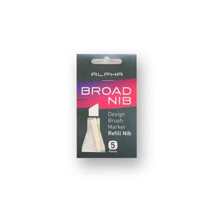 Alpha Interchangeable Nib Refill - Broad tip 100% Original Sale Online