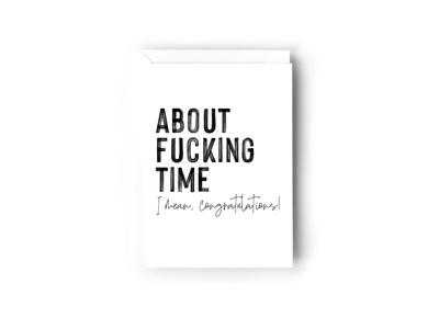 About fucking time, I mean congratulations! Pay With Paypal Cheap Online