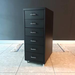 HELMER Drawer unit on castors, Black, 28x69cm Clearance Classic