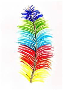 'Feather' - card Popular Cheap Online