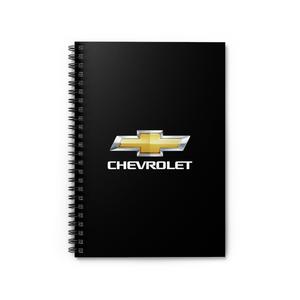 Black Chevrolet Spiral Notebook - Ruled Line Discount Big Discount
