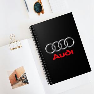 Black Audi Spiral Notebook - Ruled Line Top Quality Sale Online