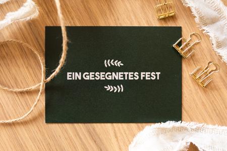 Ein gesegnetes Fest | Postkarte A6 Where To Buy