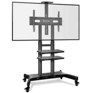 Mobile TV Stand Rolling TV Cart for 50'' 86'' screens up to 200 lbs ONKRON TS1881, Black Buy Cheap Cost