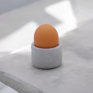 Coquetier en Bton Gris Minimaliste lgance et Design Brut Outlet Supply
