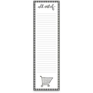 All Out Of Grocery List Notepad with Magnet Wide Range Of Cheap Pice