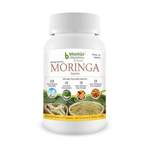 Bhumija Lifesciences Moringa Oleifera 60 Capsules Collections