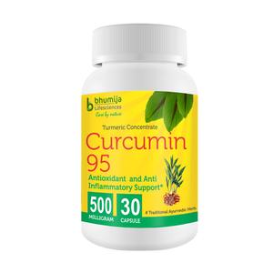 Bhumija Lifesciences Curcumin with Piper Nigram (Curcuma Longa)- 30 Capsules Low Pice Sale Online