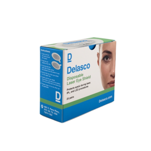 Delasco Laser Eye Shields - FDA Class 1 Eye Protection for Laser, IPL, and LED Procedures 50/Box Shop For Sale