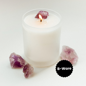 B-Ware Amethyst & Coconut Kristallkerze Latest Sale Online