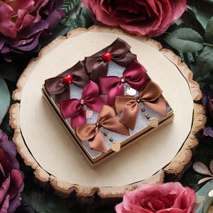 Bows - Cherry Chocolate collection Best Sale Cheap Online