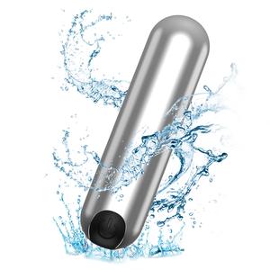 10 Modes Personal Bullet Massage Vibration Silent Portable WaterproofSilver Discounts Cheap Pice
