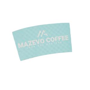 Hot Cup Sleeves w/ Logo - Mazevo Printed Buy Cheap Tumblr